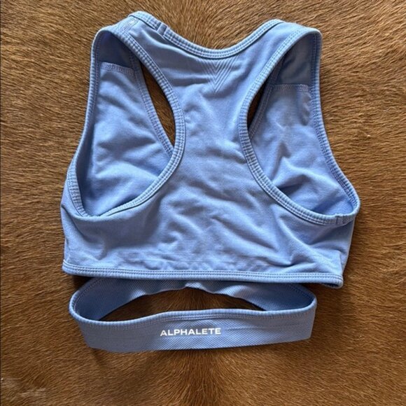 Alphalete Stratus Sports Bra in Digital Violet - Picture 2 of 3